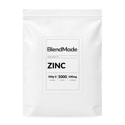 BlendMade SKU gallery - BM-ZINC-500G | 01 | 2c46289e24cf | Zinc | Main pack shot