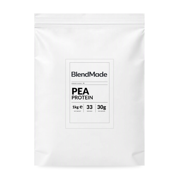 BlendMade SKU gallery - BM-PEA-PROTEIN-1KG | 01 | d8ab8905a56b | Pea Protein | Main pack shot