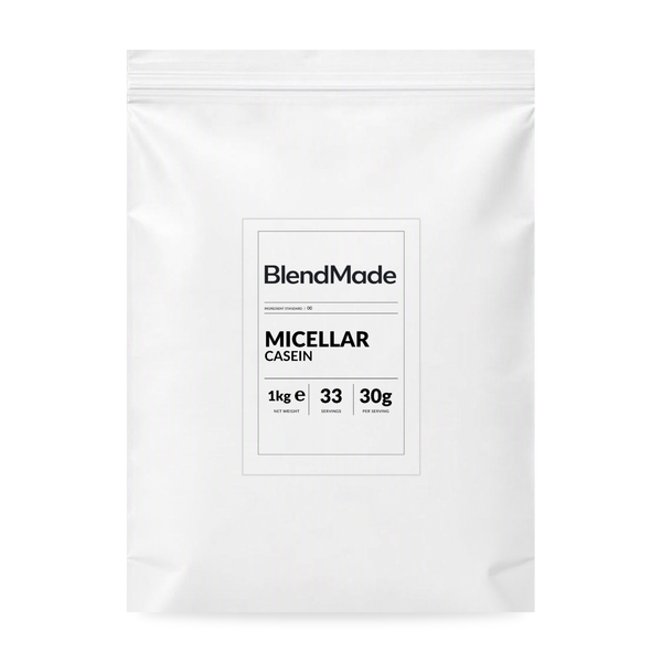 BlendMade SKU gallery - BM-MICELLAR-CASEIN-1KG | 01 | d33d8be8dd10 | Micellar Casein | Main pack shot