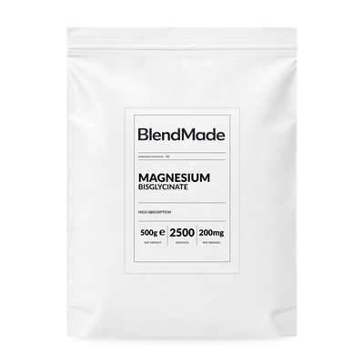 BlendMade SKU gallery - BM-MAGNESIUM-500G | 01 | 3c7ffff94a49 | Magnesium | Main pack shot